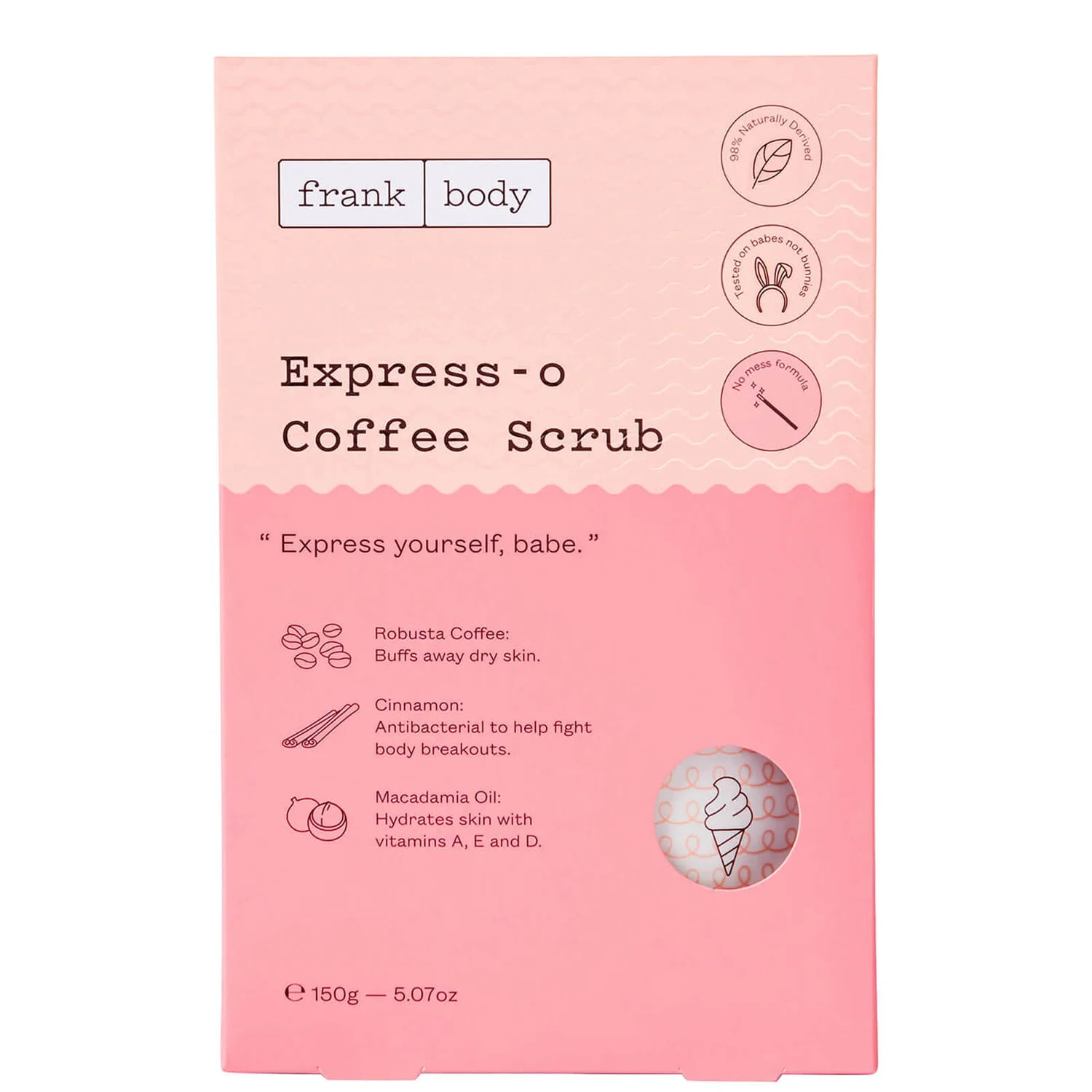 Frank Body Express-O Scrub 150g 3 Frank Body Express-O Scrub 150g