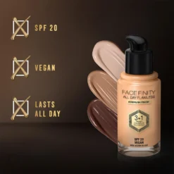 Max Factor Facefinity All Day Flawless Foundation 30ml (Various Shades) -Cosmetic Products Store 12193878 1164893819378426
