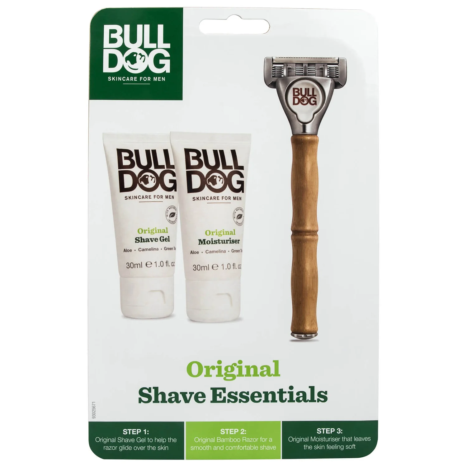 Bulldog Original Shave Essentials 3 Bulldog Original Shave Essentials