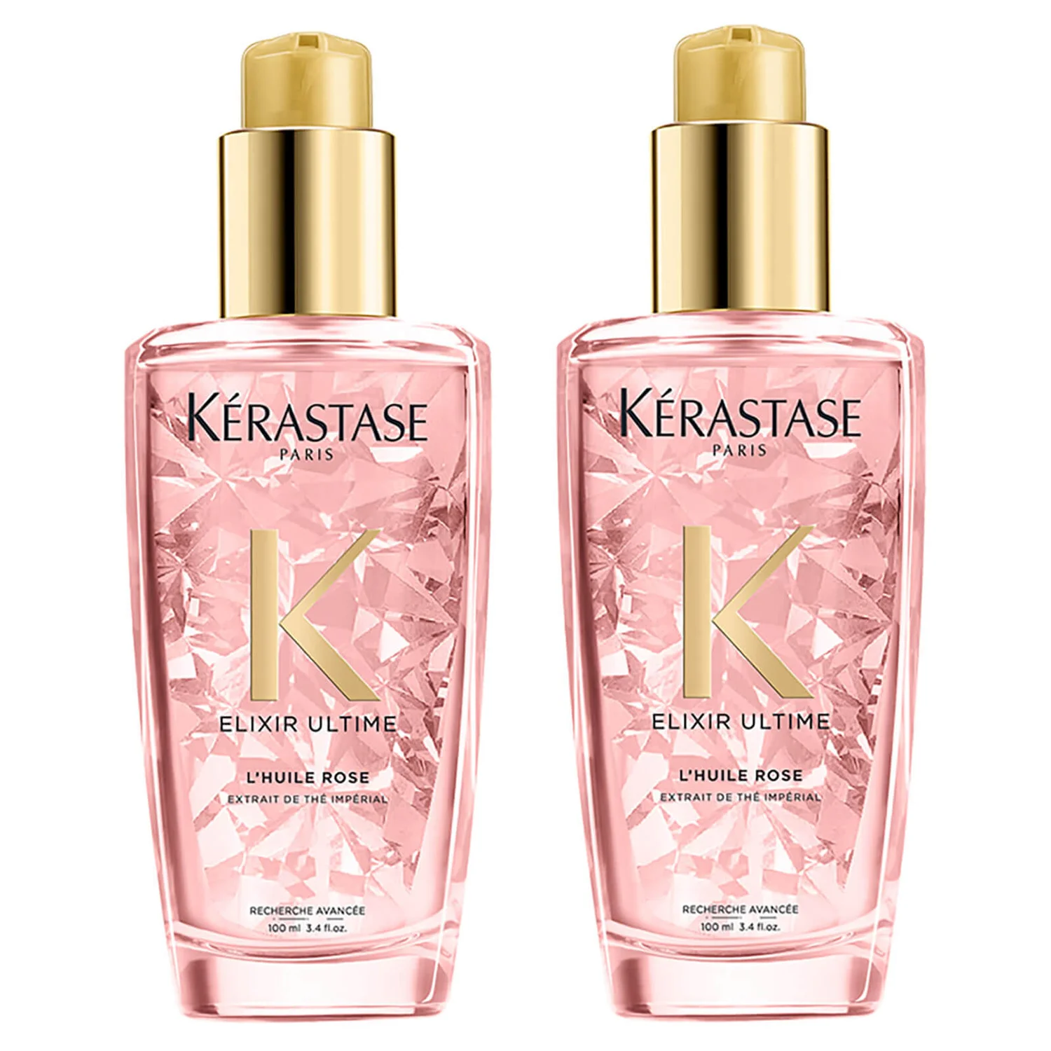 Kérastase Elixir Ultime Rose Hair Oil Duo 100ml 3 Kérastase Elixir Ultime Rose Hair Oil Duo 100ml