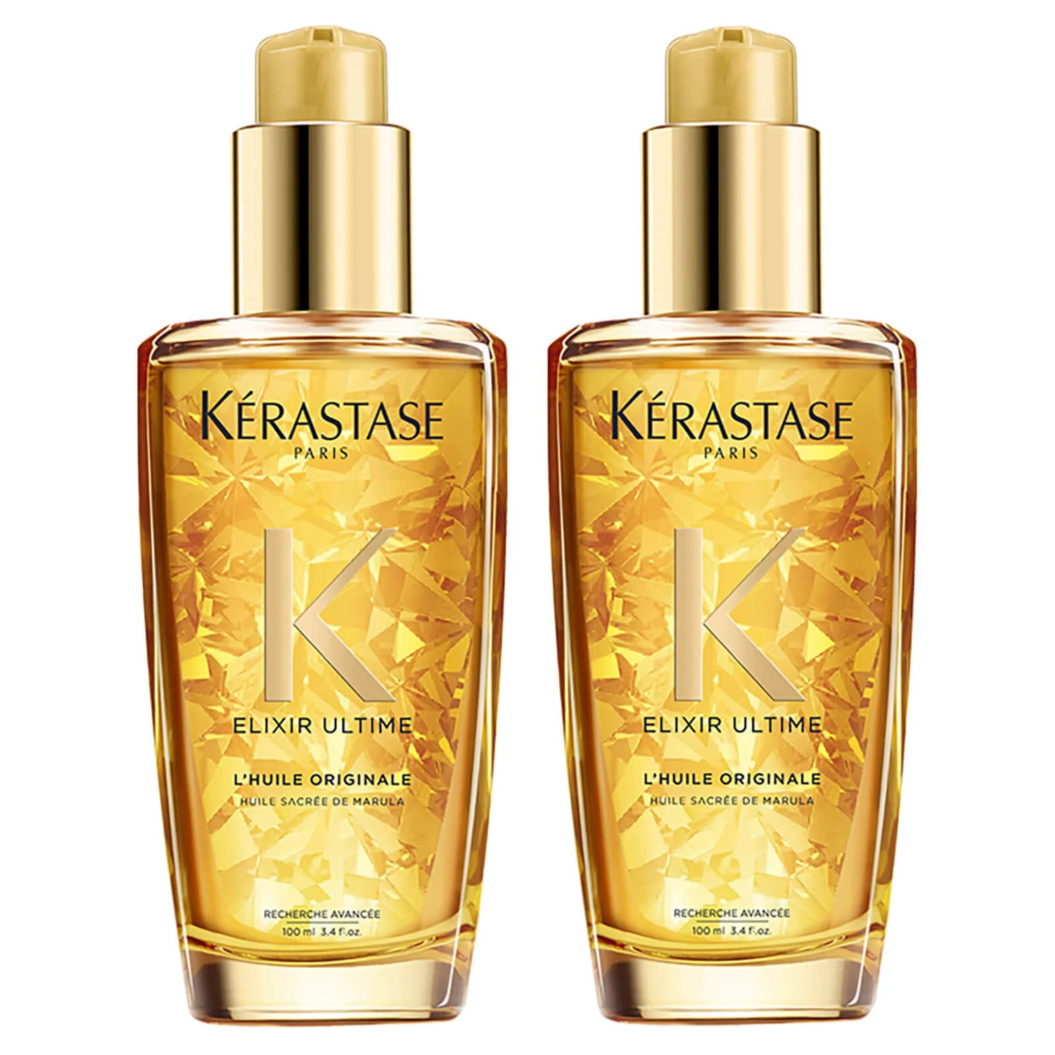 Kérastase Elixir Ultime L'Original Hair Oil Duo 100ml 3 Kérastase Elixir Ultime L'Original Hair Oil Duo 100ml
