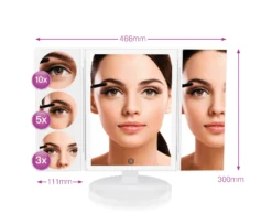 Rio Full Size LED Illuminated Makeup Mirror -Cosmetic Products Store 12260157 4124715742546150