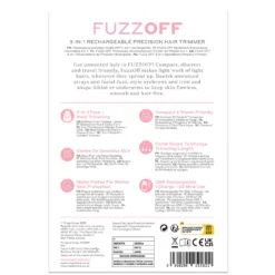 MAGNITONE London FuzzOff 3-in-1 Trimmer - Pink 17 MAGNITONE London FuzzOff 3-in-1 Trimmer - Pink -Cosmetic Products Store 12287738 7465062294130241