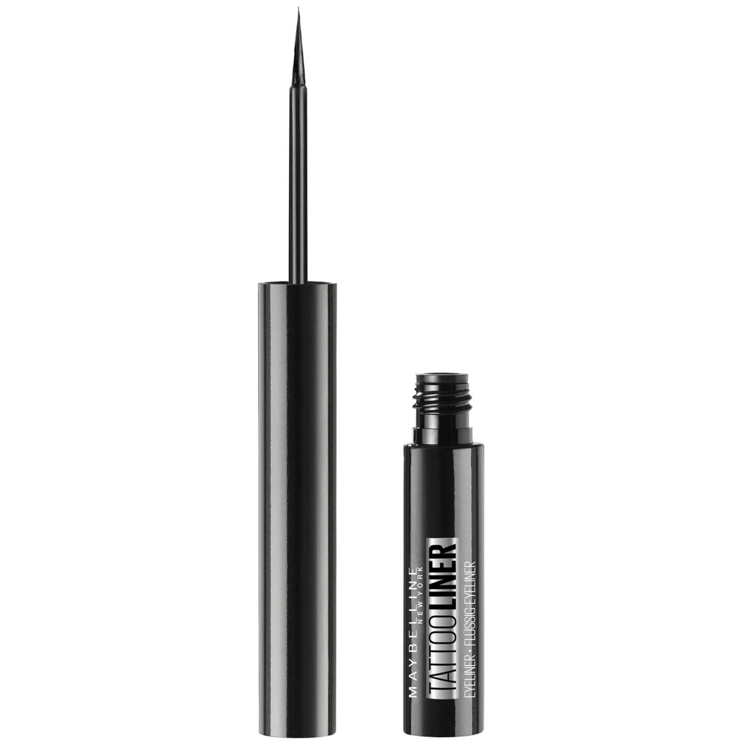 Maybelline Tattoo Liner Liquid Ink Long Lasting Eyeliner Black 2.5g 3 Maybelline Tattoo Liner Liquid Ink Long Lasting Eyeliner Black 2.5g