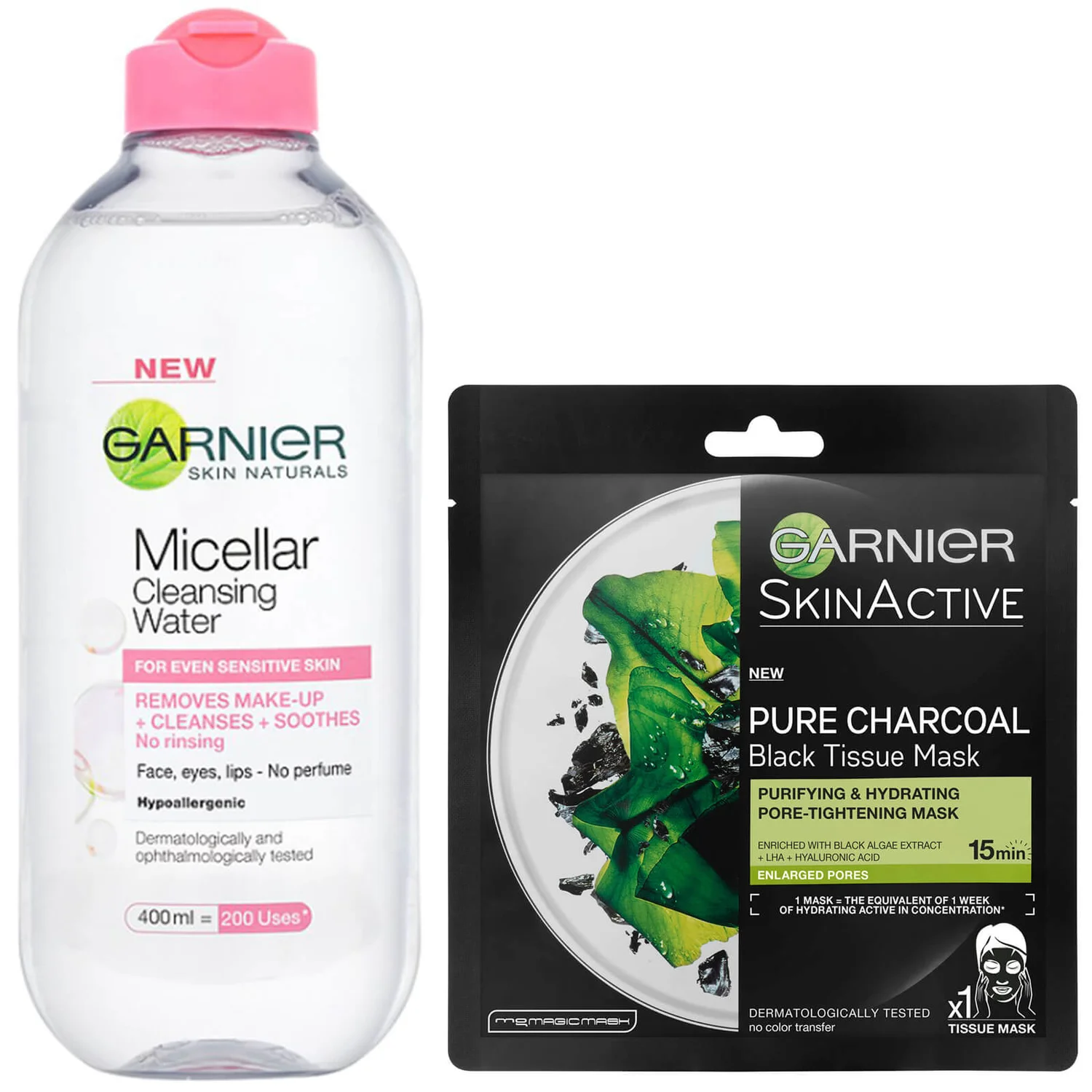 Garnier Micellar Water Sensitive Skin And Hydrating Face Sheet Mask For Enlarged Pores Kit Exclusive (Worth £8.98) 3 Garnier Micellar Water Sensitive Skin And Hydrating Face Sheet Mask For Enlarged Pores Kit Exclusive (Worth £8.98)