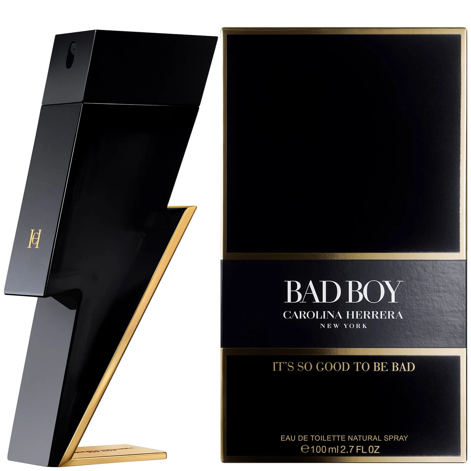 Carolina Herrera Bad Boy Eau De Toilette 100ml 4 Carolina Herrera Bad Boy Eau De Toilette 100ml - Image 2