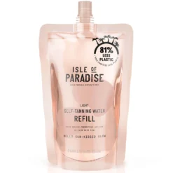 Isle Of Paradise Self-Tanning Water Refill Pouch Light 200ml