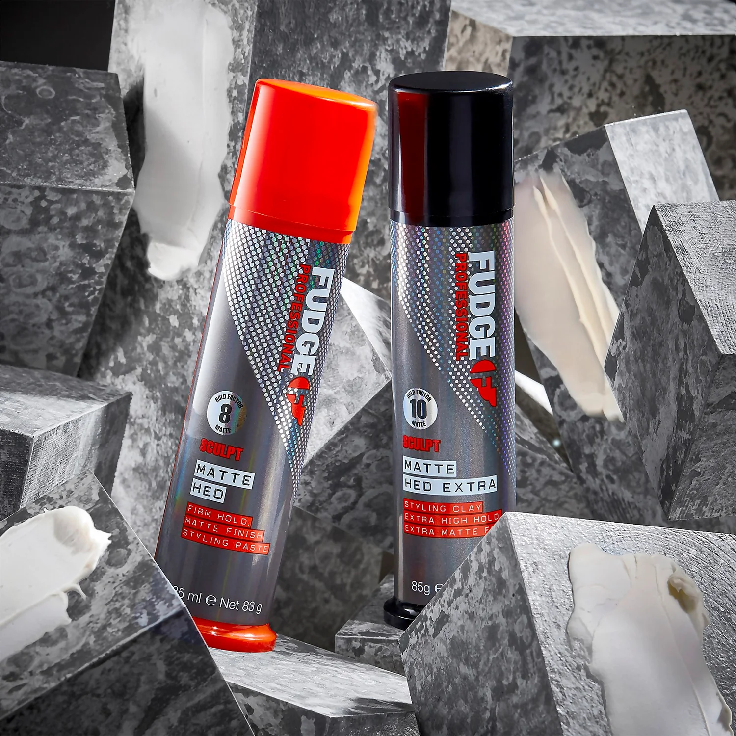 Fudge Professional Styling Matte Hed Clay 85ml 4 Fudge Professional Styling Matte Hed Clay 85ml - Image 2