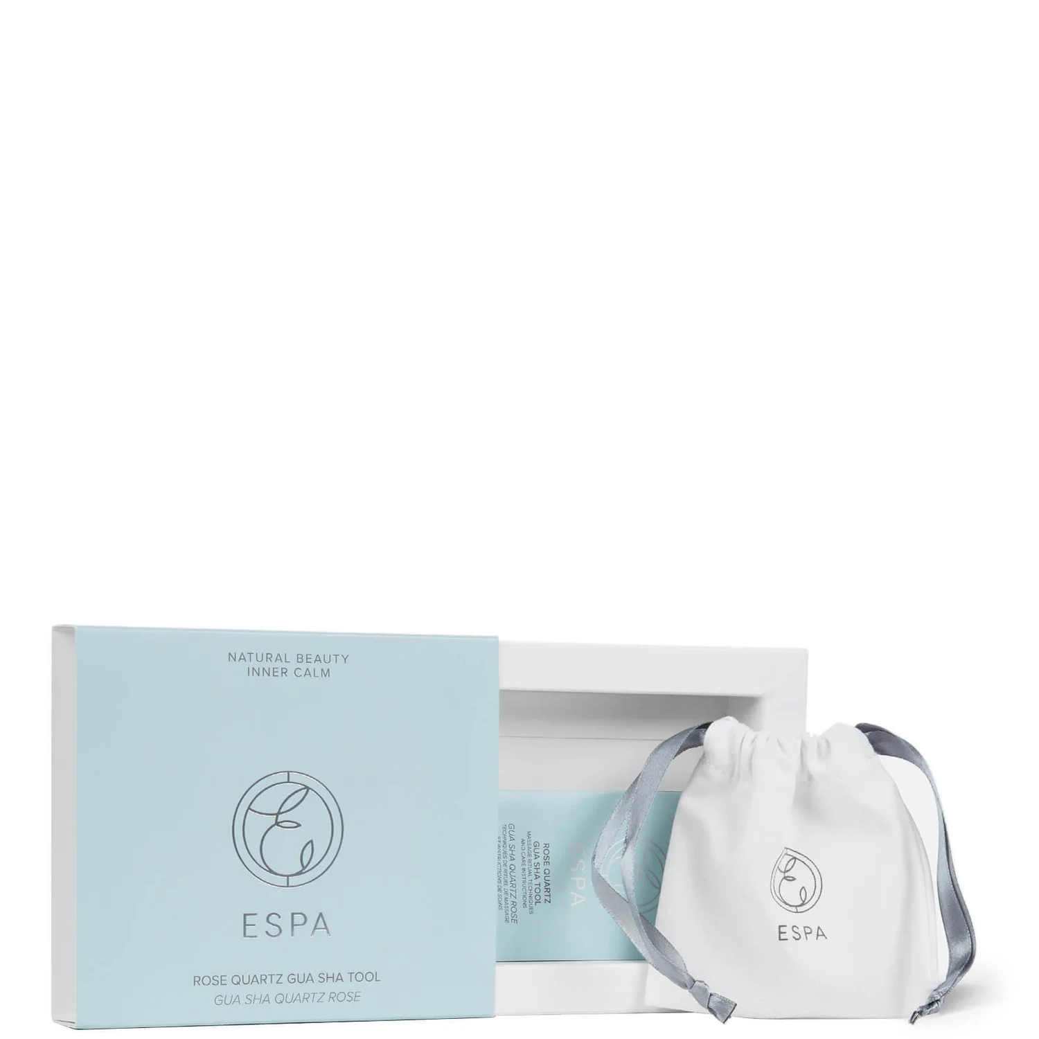 ESPA Rose Quartz Gua Sha Tool 4 ESPA Rose Quartz Gua Sha Tool - Image 2