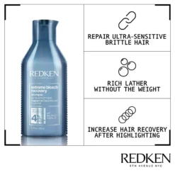 Redken Extreme Bleach Recovery Shampoo 300ml 9 Redken Extreme Bleach Recovery Shampoo 300ml -Cosmetic Products Store 12668241 1614856458892421