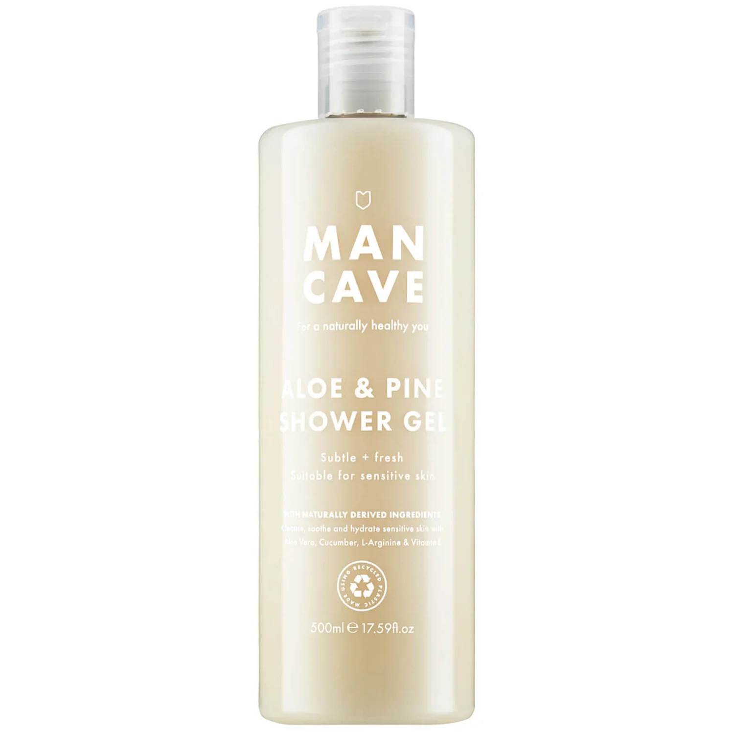 ManCave Aloe And Pine Shower Gel 500ml 3 ManCave Aloe And Pine Shower Gel 500ml