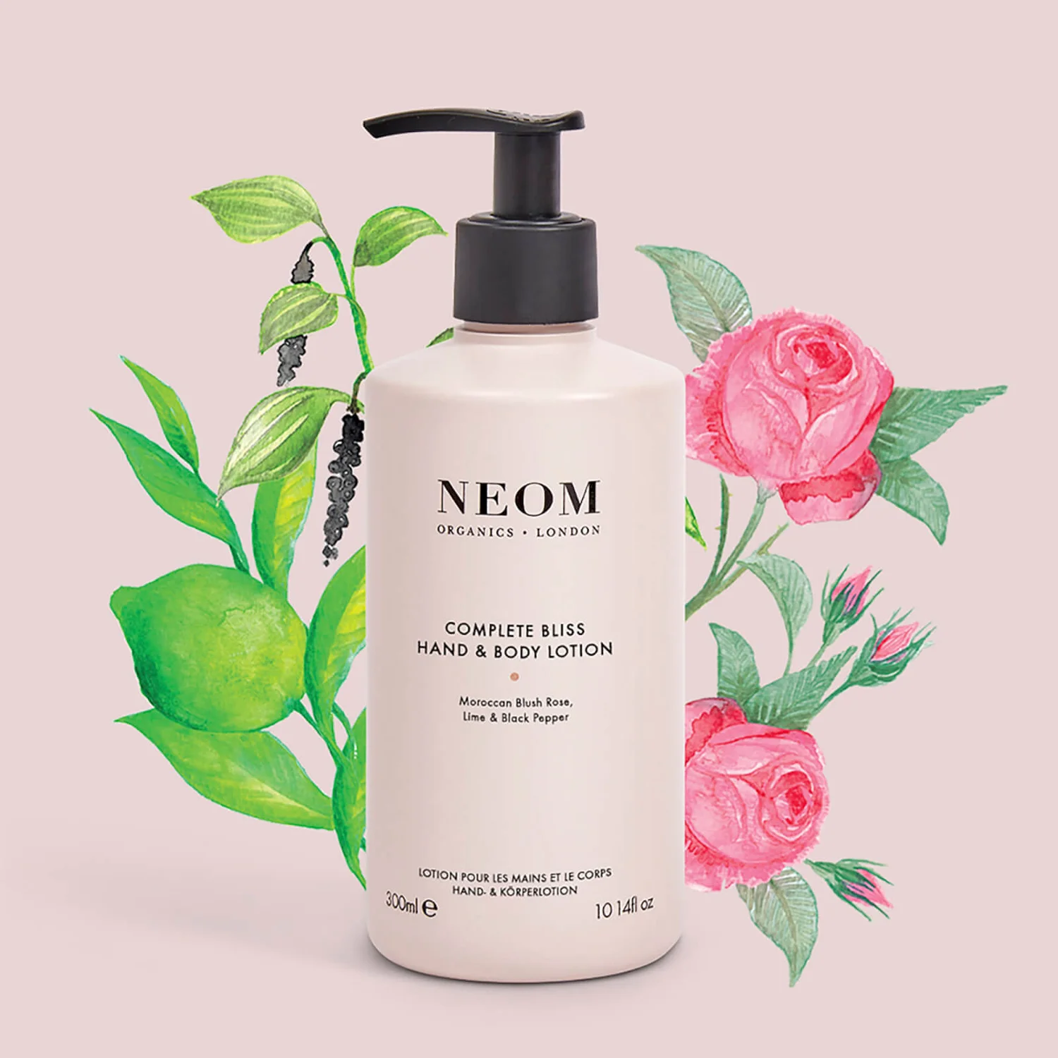 NEOM Complete Bliss Hand And Body Lotion 300ml 6 NEOM Complete Bliss Hand And Body Lotion 300ml - Image 4