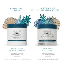 Christophe Robin Purifying Mask With Thermal Mud 250ml -Cosmetic Products Store 12696146 1634926489901704