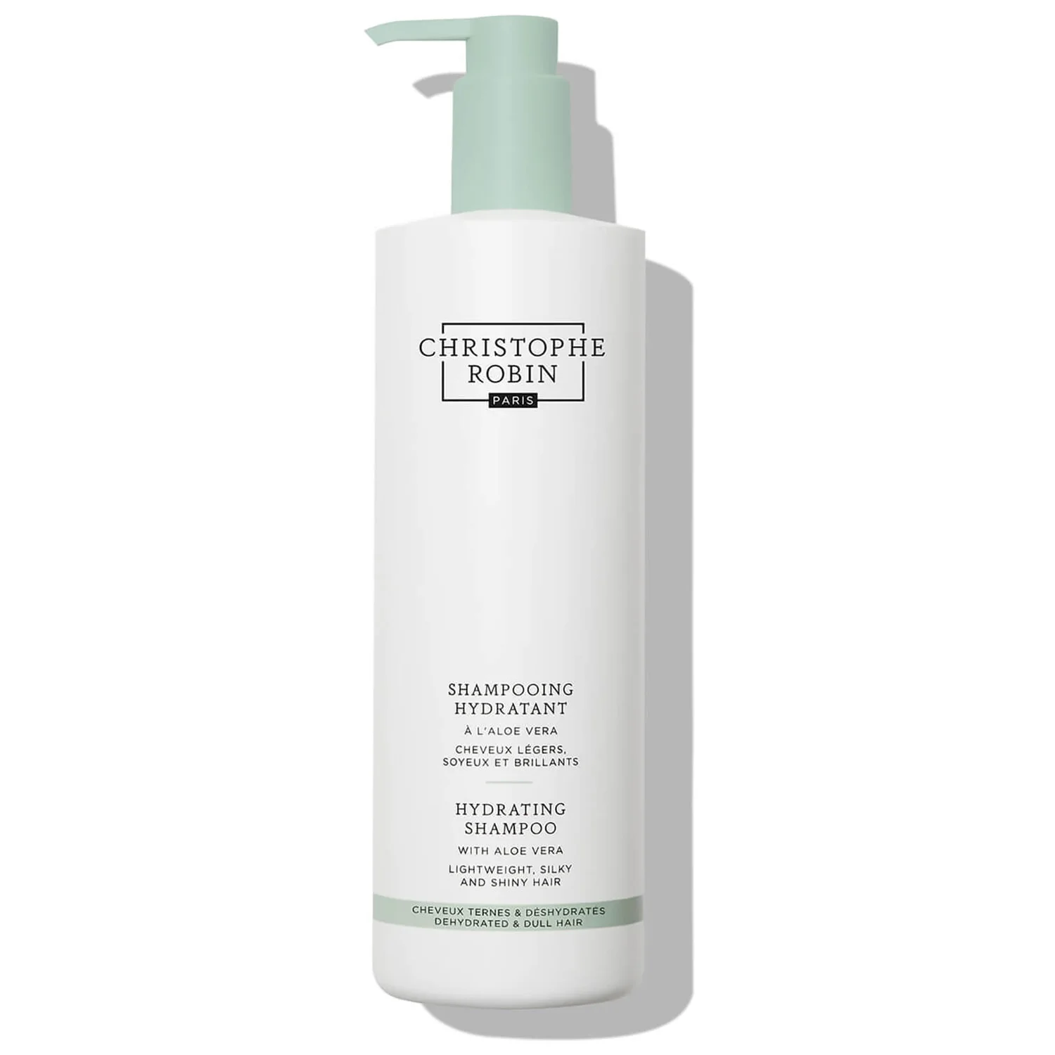 Christophe Robin Hydrating Shampoo With Aloe Vera 500ml 3 Christophe Robin Hydrating Shampoo With Aloe Vera 500ml